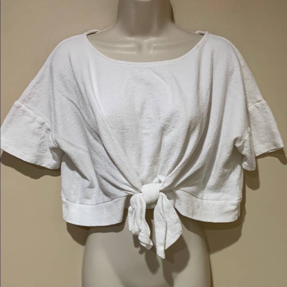 Swim cover top or crop top